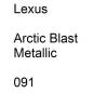 Preview: Lexus, Arctic Blast Metallic, 091.